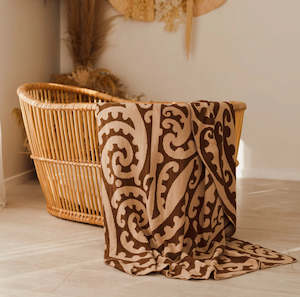 Pēpi Blanket - Knitted - Pitau - Awhi Company