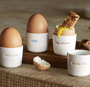 Baby: Egg Cup Set - What Came First?