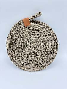 Trivet - Jute - Natural and Charcoal