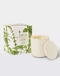 All Things Floral: Candle - White Tea & Wild Mint - Circa 300g