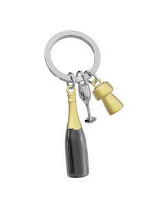 Keyring - Champagne Bottle