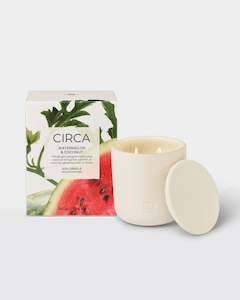Candles: Candle - Coconut & Watermelon - Circa - 300g
