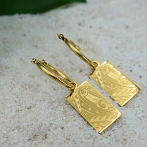 Earrings - Rerehua - Hawaiki Hoops