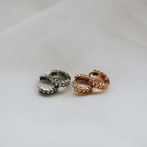 Jewellery 1: Earrings - Katy B - Mini Ribbed