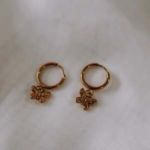 Earrings - Katy B - Butterfly Hoops