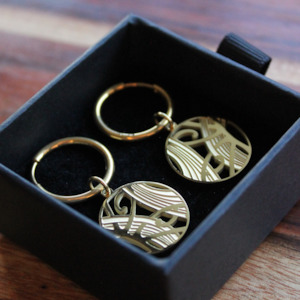 Jewellery 1: Rangiahua Huggies - Gold - Waihonga