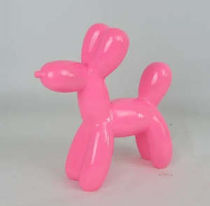 Dog - Resin - Pink