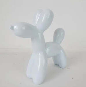 For Men: Dog - Resin - White