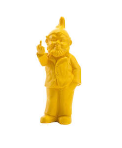 Cheeky Gnome Statue - Yellow