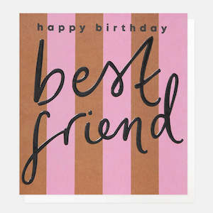 Greeting Cards: Greeting Card - Happy Birthday Best Friend