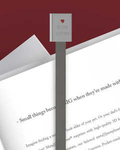Metal Bookmark - Book Lover