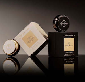Car Diffuser - Glasshouse - Black/Gold - Lost in Amalfi