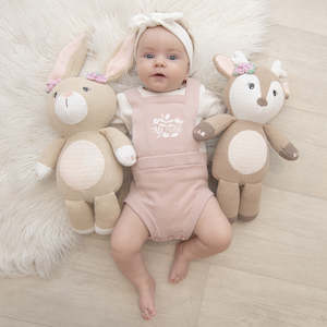 Snuggle Buddies Soft Toys: Soft Toy - Knitted - Fawn