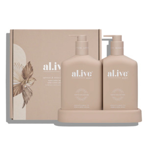 Wash & Lotion Duo - Al.ive - Apricot & Sweet Fig