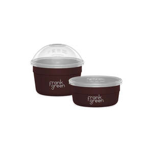 Homewares: Duo Pack To Go Bowl - Chocolate - Frank Green