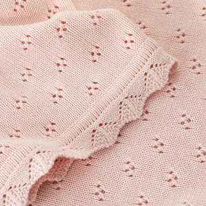 Living Textiles Blush - Heirloom Bamboo Blanket