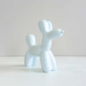 Balloon Dog - Resin - white