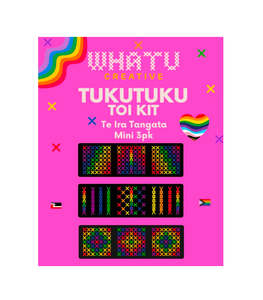 Home Decor: Tukutuku Toi Kit - Mini - Set of 3