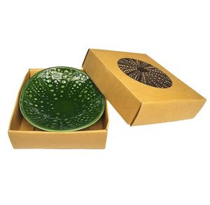 Home Decor: Kina - Porcelain Bowl - Green - 10cm