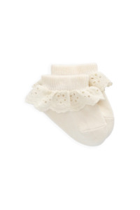New Mama: Socks - Vanilla Frill - Jamie Kay - NB