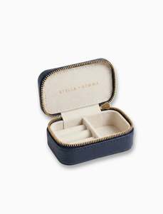 Jewellery 1: Jewellery Box Mini -  Navy -  Stella + Gemma