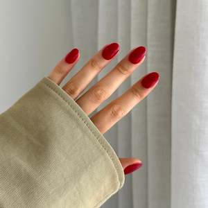 Nail Kit - Red Oval (gel) - Pressing Nails