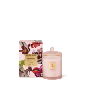 Candles: Candle - Radiance in Bloom - 380g - Glasshouse