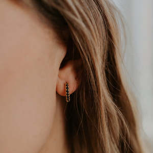 Jewellery 1: Earrings - Black Stone Twilight - Katy B