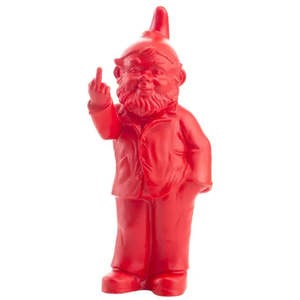For Men: Cheeky Gnome Statue - Red