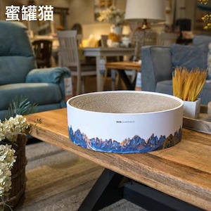 Products: Honeypot Cat Large Round Cat Scratching Board - Joycat Boutique