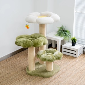 Products: Cat Tower - Lucky Clover Green - Joycat Boutique