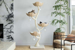 Products: Catry Cat Tower - Clouds Four Levels - Joycat Boutique