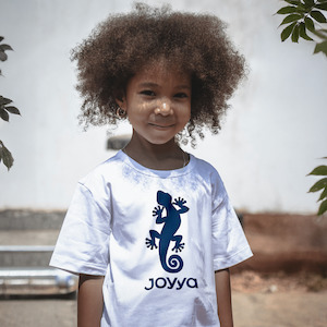 Joyya Collection: TikiTiki Gecko T-shirt | Kids Short Sleeve