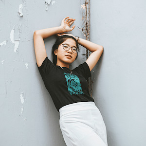 Joyya Abstract T-shirt | Women Short Sleeve