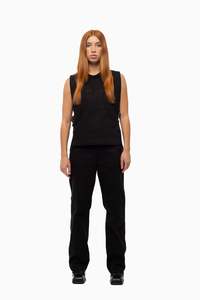 Denim: WORK VEST - Onyx