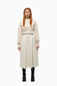 Denim: SERVICE SKIRT - Fog