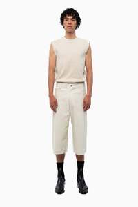 Denim: UTILITY SHORTS - Fog