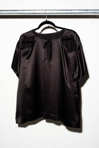 Tops: SVEN TOP - Black Silk