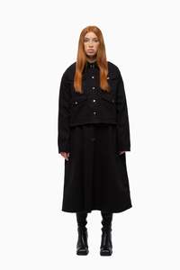 Outerwear: UTILITY JACKET - Onyx