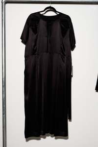 Dresses: SVEN DRESS - Black Silk
