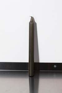 Household Taper Candle 240mm (Licorice) - NATIONAL CANDLES