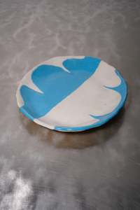 Blue/White Side Plate - COREY PUGH