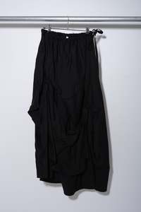 Tie Skirt - Black - FRAZIER