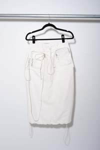 Jing He: Convertible Cargo Skirt - JING HÉ
