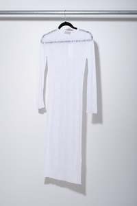 Zephyre Dress - White Snake - JOJO ROSS