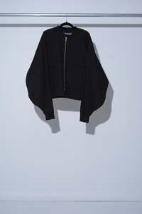 Tobi Flight Jacket, Denim - MILLAR BODDINGTON