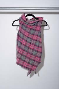 Laurence Sabrine: Panyo Top - Pink Tartan - LAURENCE SABRINE