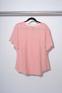 Mercury: Ayla Tee - Red/White Stripe - MERCURY