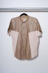Ayla Shirt Shortsleeve - Bronze+Metallic Brown - MERCURY