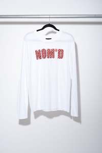 Nom D Iconic: Checkerboard Longsleeve - Orange - NOM*d